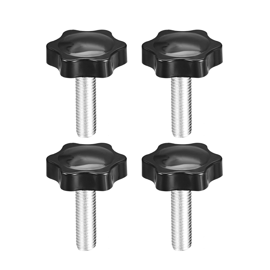 screw locking 38mm hexagonal plum dia M10 x 35mm thread 4pcs