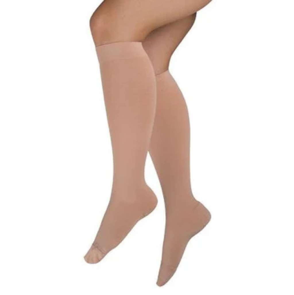 Blue Jay Complete Support Knee High, CT, 20-30mmHg (Size: S) Beige