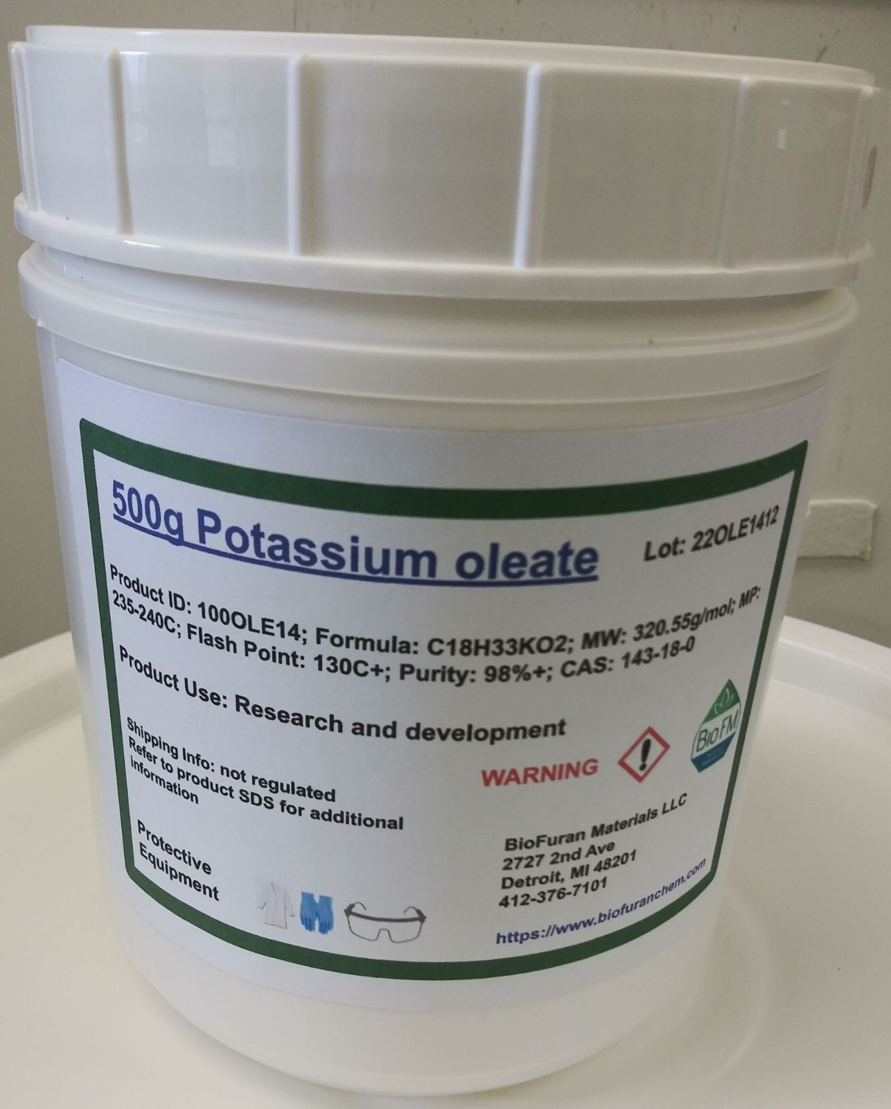 Potassium oleate, CAS 143-18-0