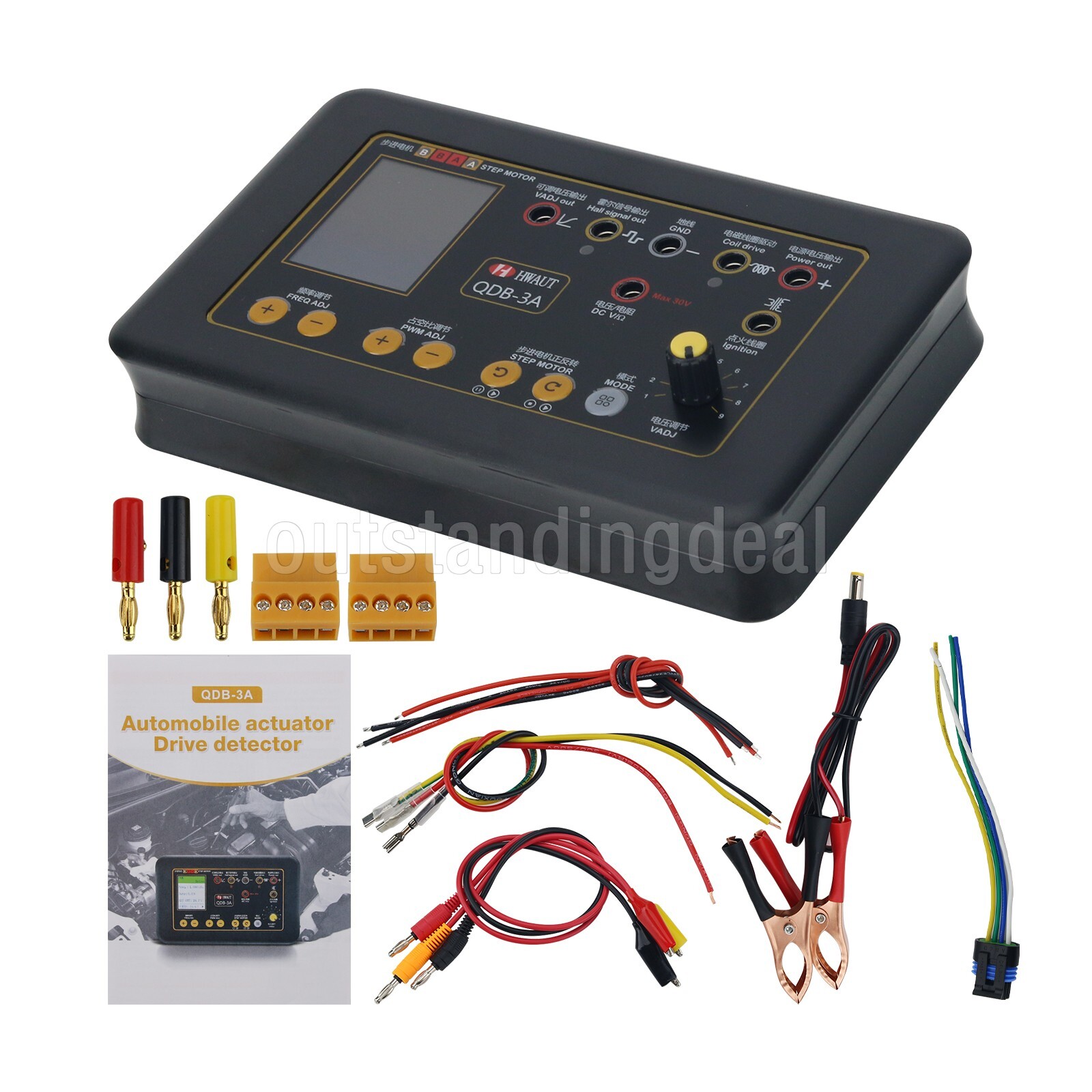 QDB-3A Auto Ignition Coil Tester Drive Detector Instrument Fault Tester ot25