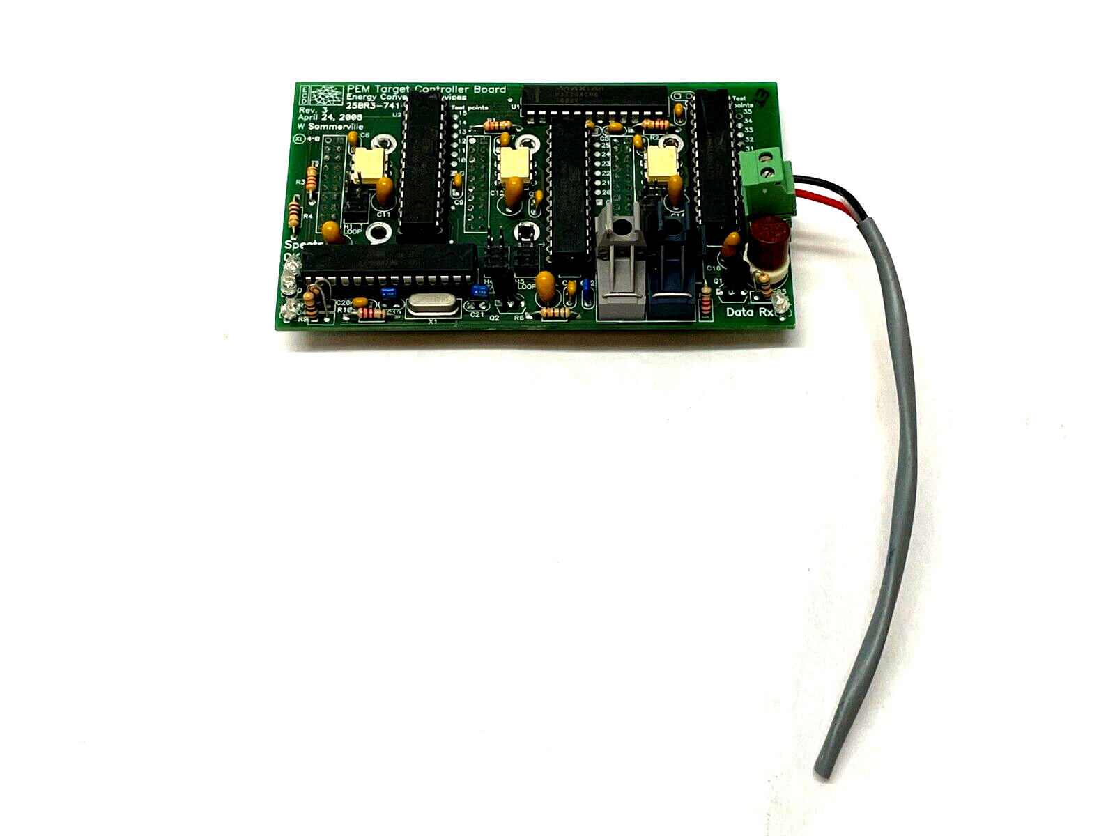 ECD 25BR3-741-401 Rev. 3 PEM Target Controller Board