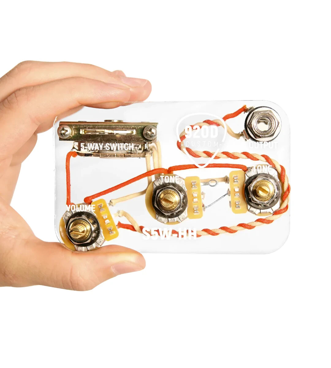 920D Custom Stratocaster Wiring Harness Upgrade 5 way - S5W-HH