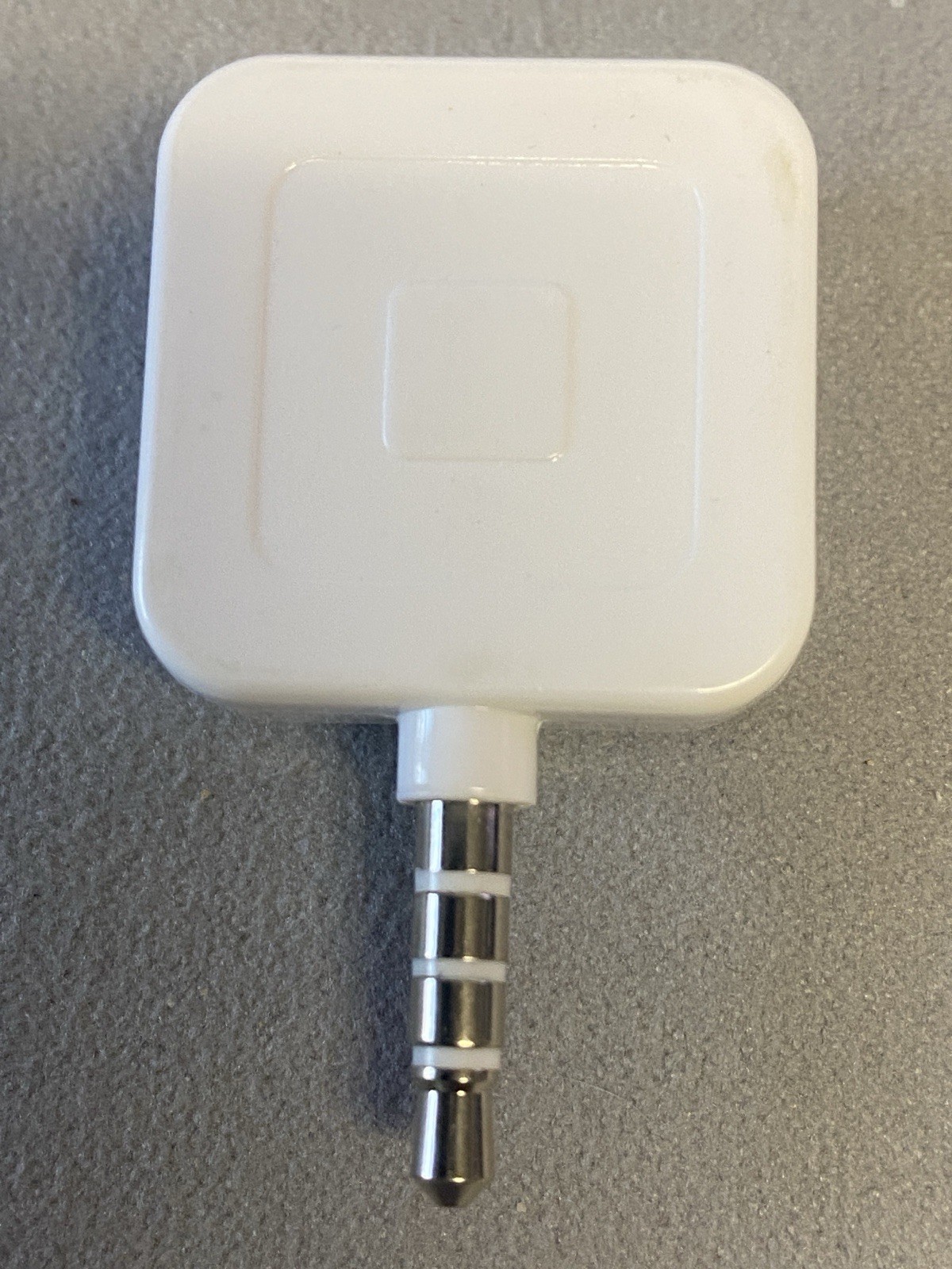 Square Credit Debit Card Reader - White for Apple iPhone & Android