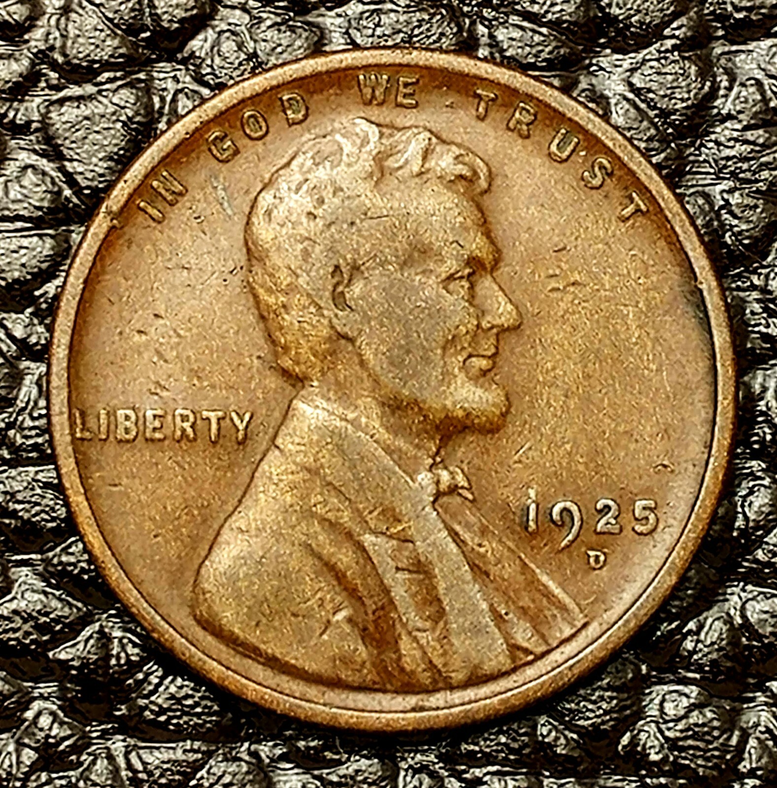 1925-D Lincoln Wheat Cent ~ VERY GOOD (VG) Condition ~ COMBINED SHIPPING!