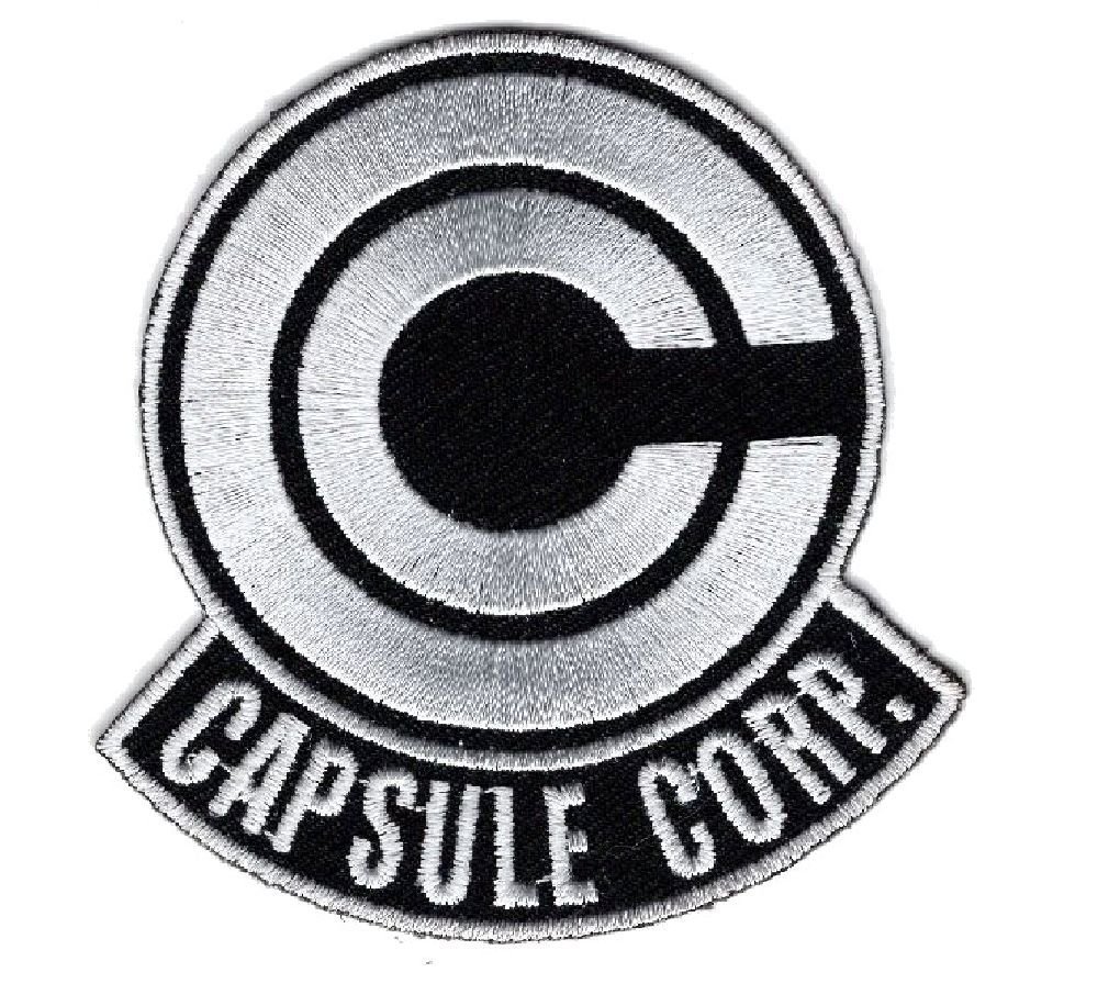 HOOK Dragon Ball  Z Capsule Corp Embroidered 3.0 inch PATCH (DBC1)