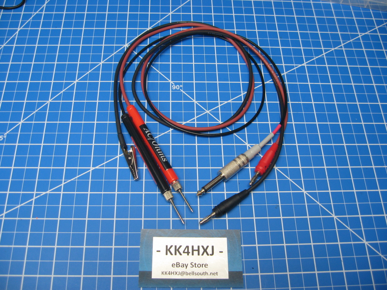 Heathkit VTVM Probe Set - Heathkit V-4/V-5/V-6/V-7&7A 3 Wire Meters