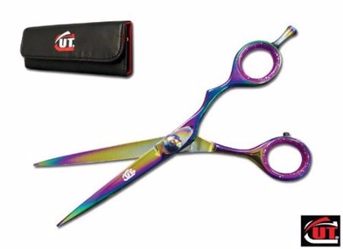 6" Titanium CUT Brand Pro Hair Cutting Shears Scissors German Steel 2102TC