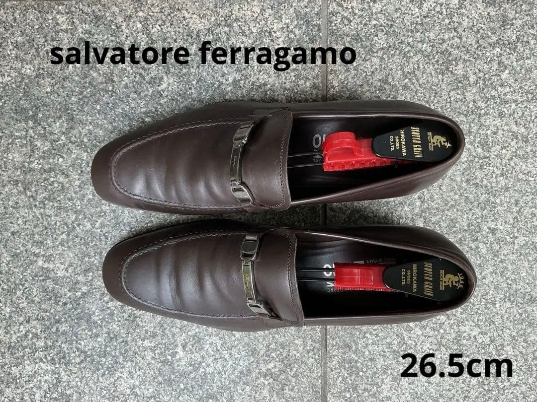 Ferragamo Dress Shoes Men 8.5US Limited Edition VHTF Designer Collection Popular