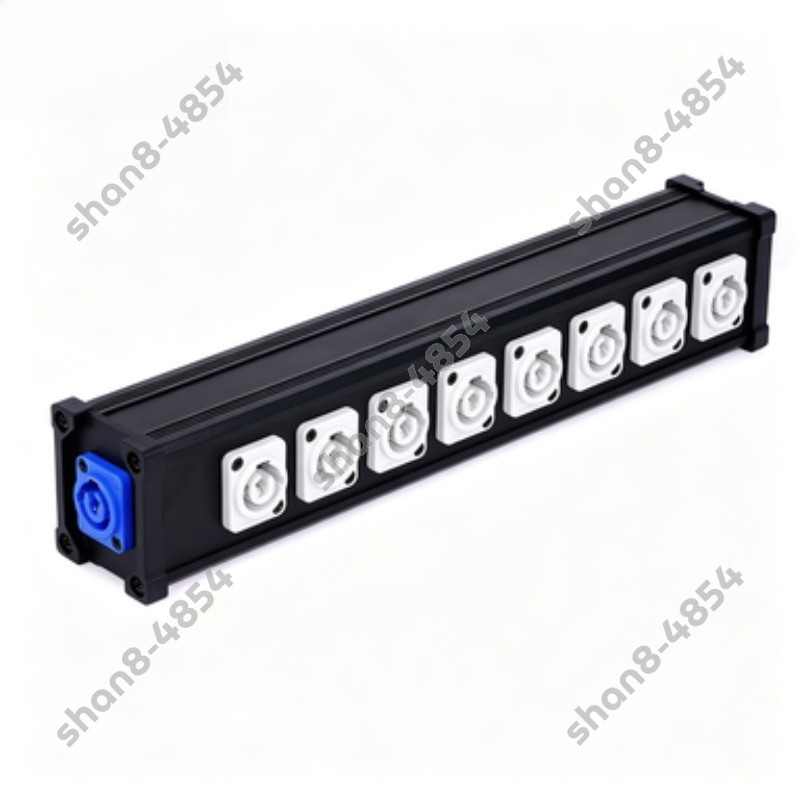 8 Way 16A Power Distribution Box for stage LED par light 230W beam light truss