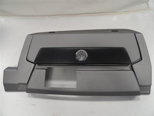 GLOVE BOX STORAGE DOOR DASH PANEL GRAY & BLACK  31 1/2" X 16 1/2" MARINE BOAT