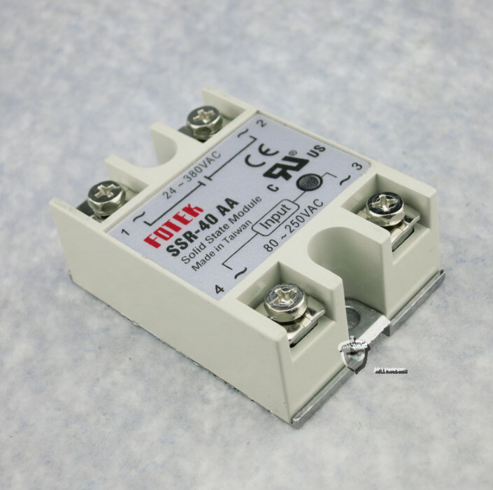 1PCS Fotek SSR-40AA SSR40AA Solid State Module -New