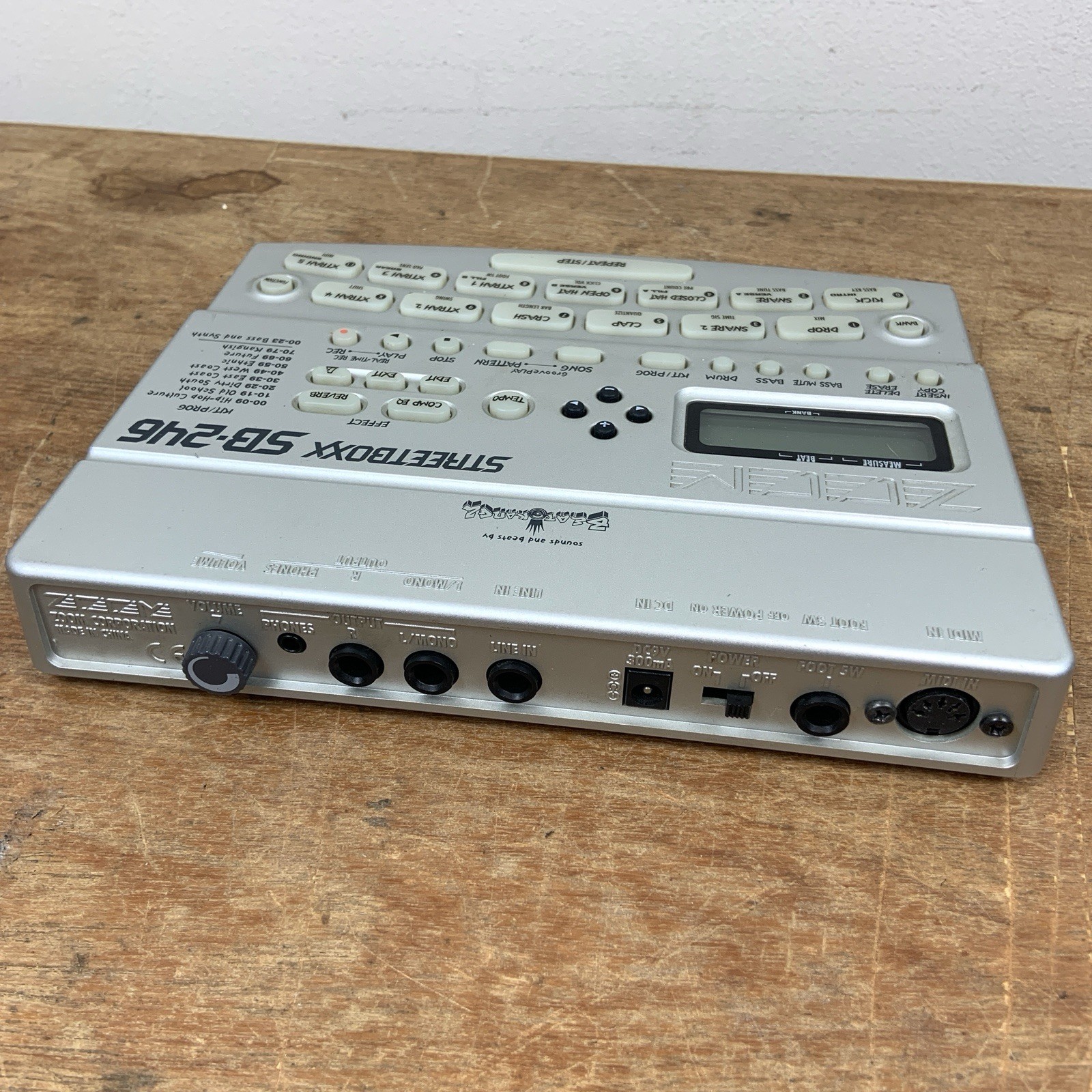 Zoom Streetboxx SB-246 Drum Machine