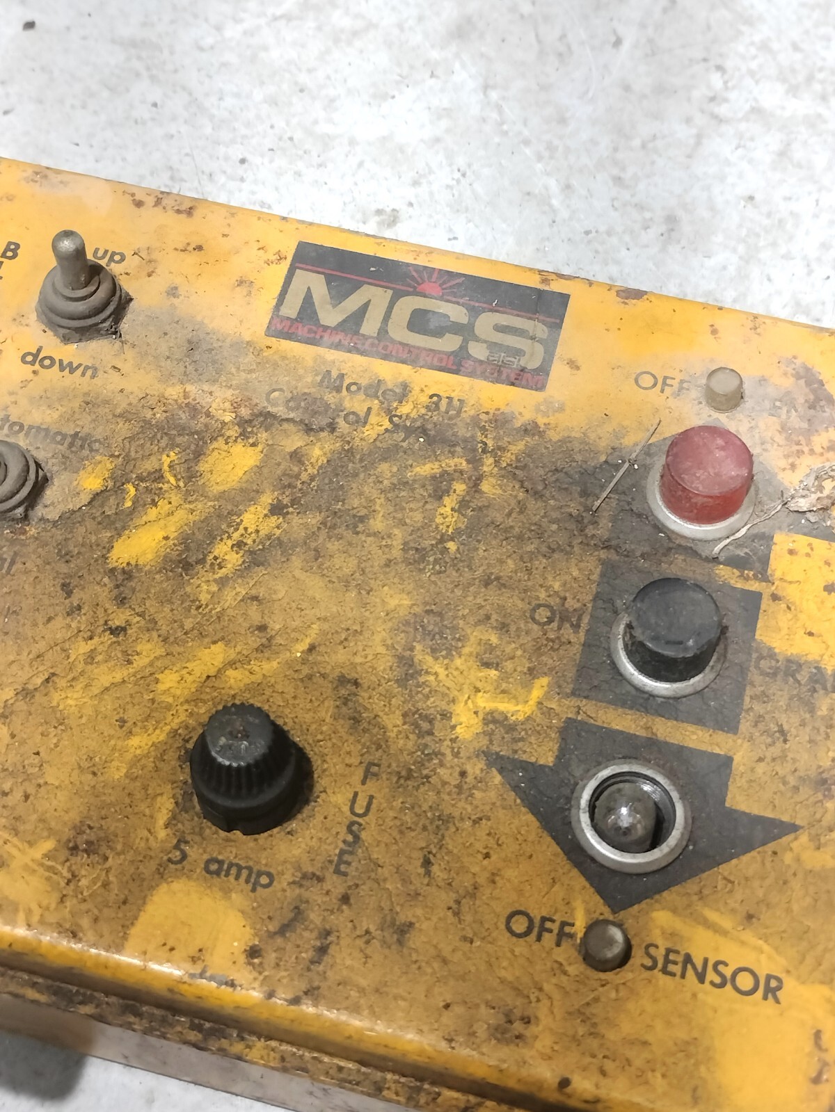 MCS AGL 311 Machine Control System Box Controller Laser Backhoe Dozer