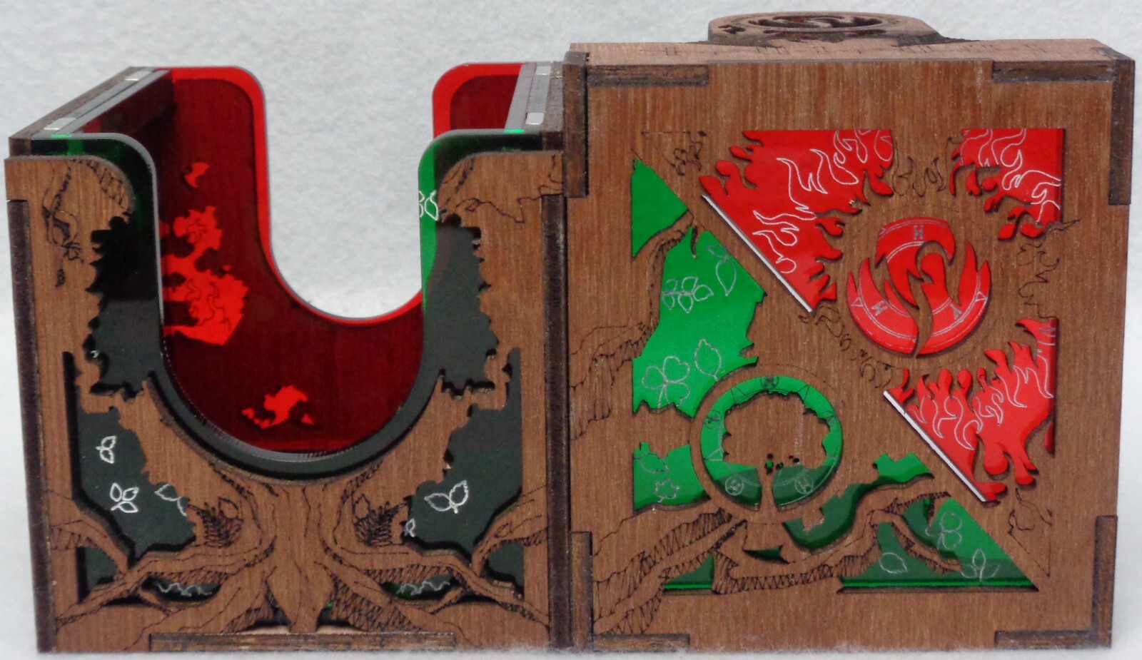 MTG Commander Deck Box GRUUL RED/GREEN standard Magic the Gathering