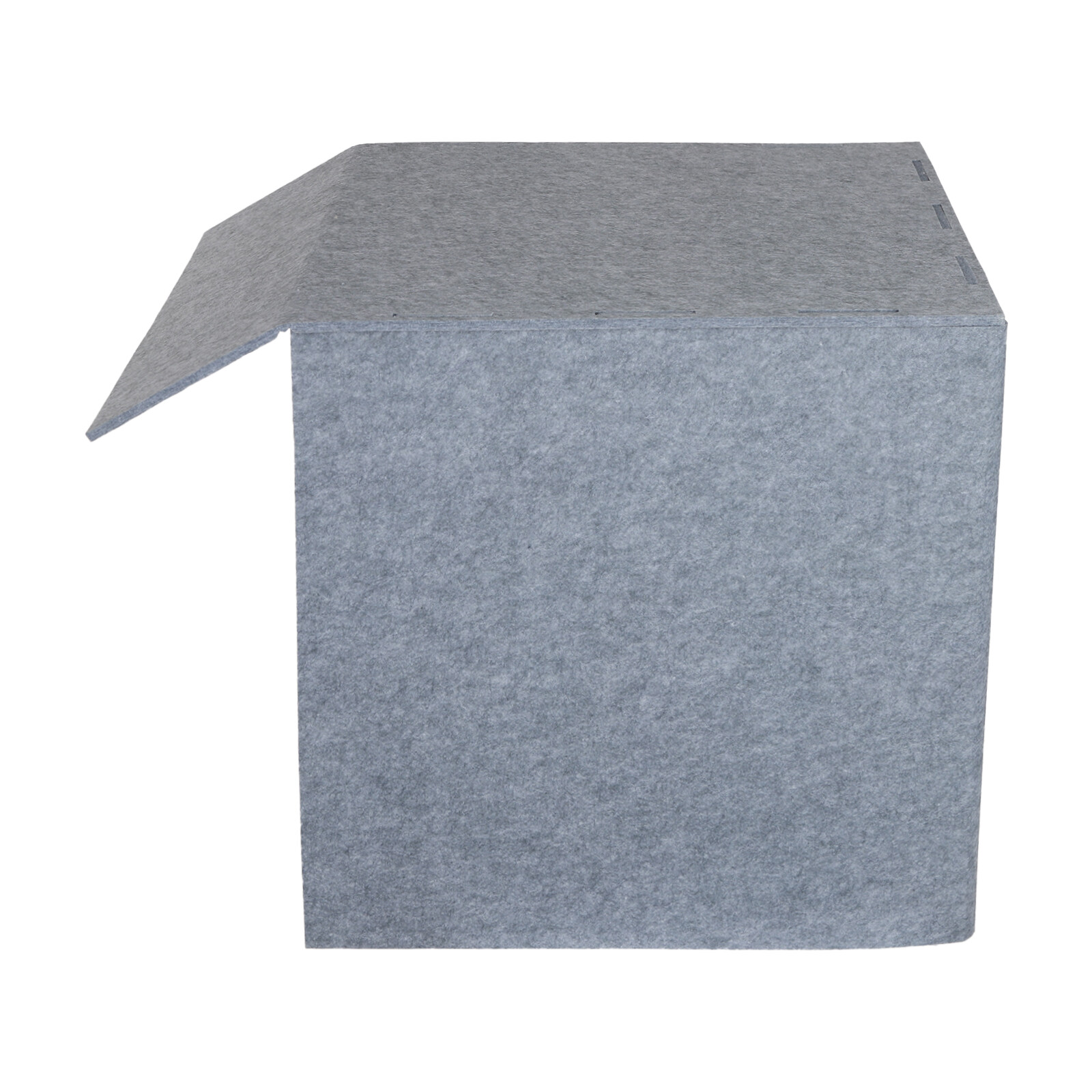 60*60cm Soundproof Removable Cover Desktop IsolationAbsorbing Shield Yellow