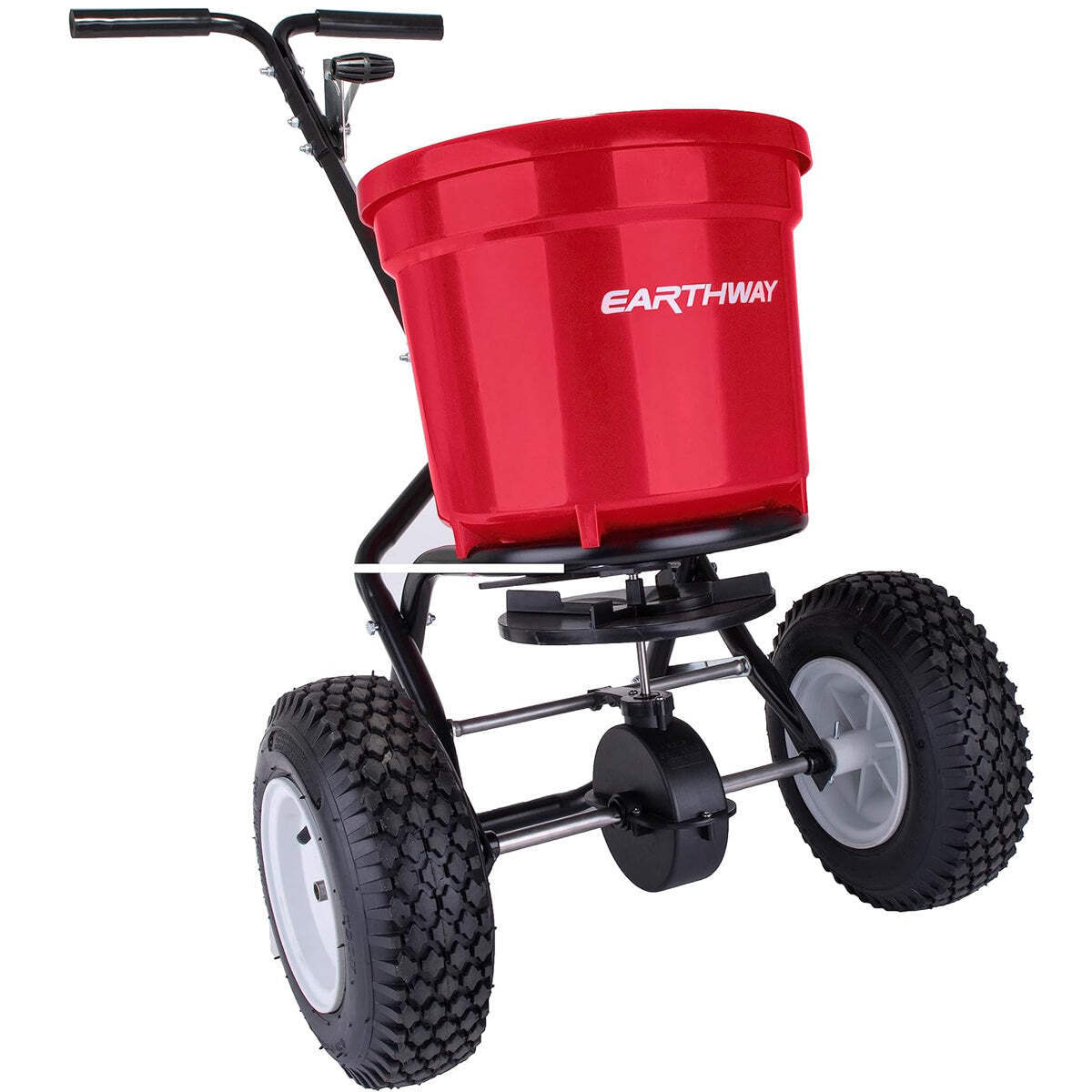 Earthway 2150 Commercial Broadcast Spreader – 50lb Round Hopper