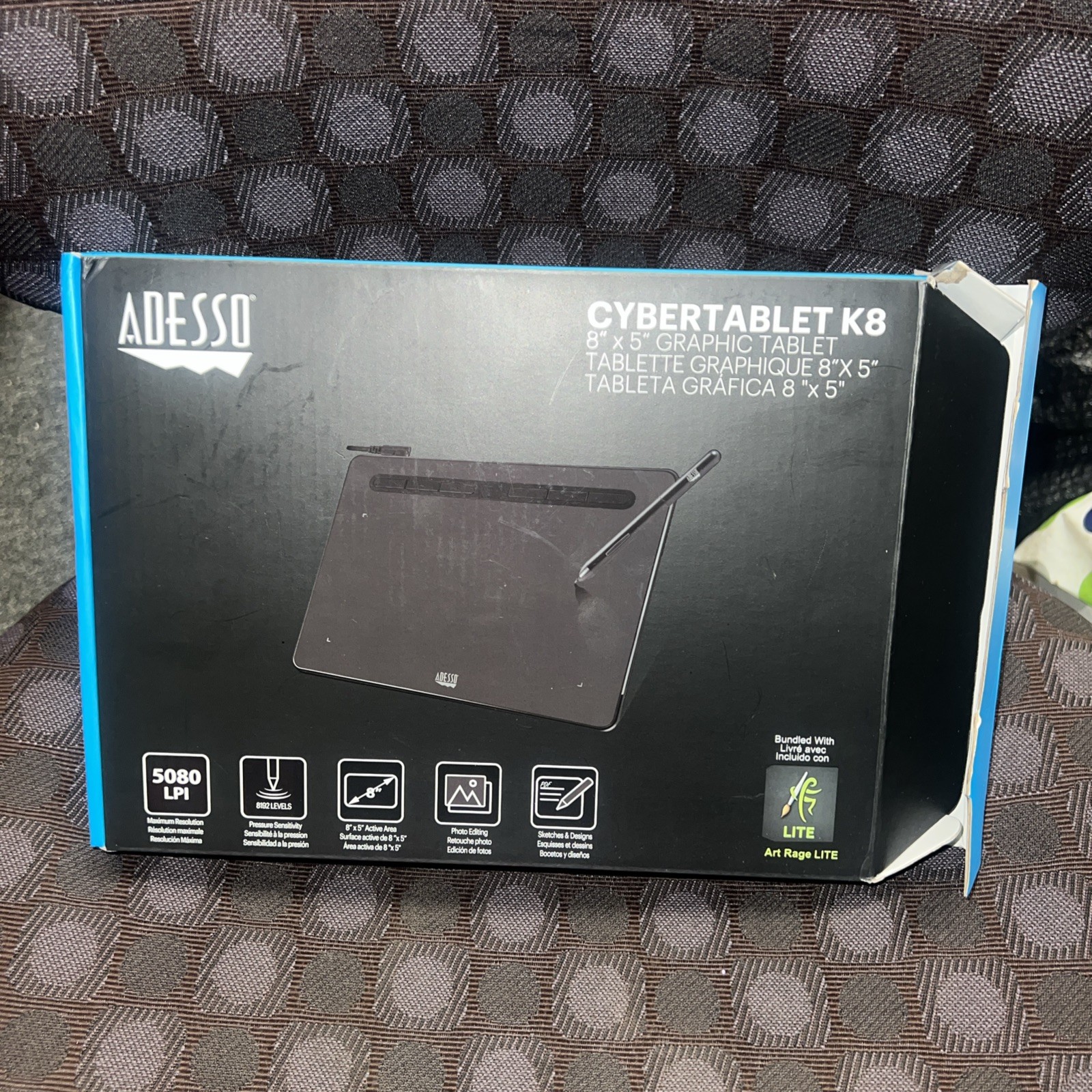 Adesso 8" x 5" Graphic Tablet