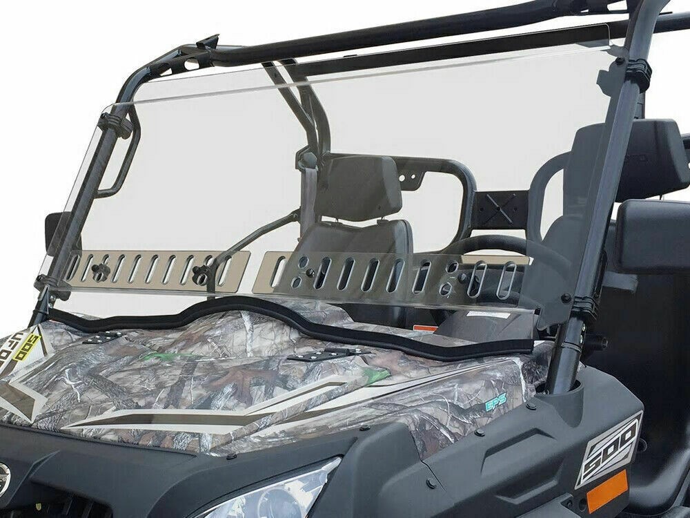 CF Moto U-Force 500 800 Full Front Windshield Vented Scratch Resistant 2015+