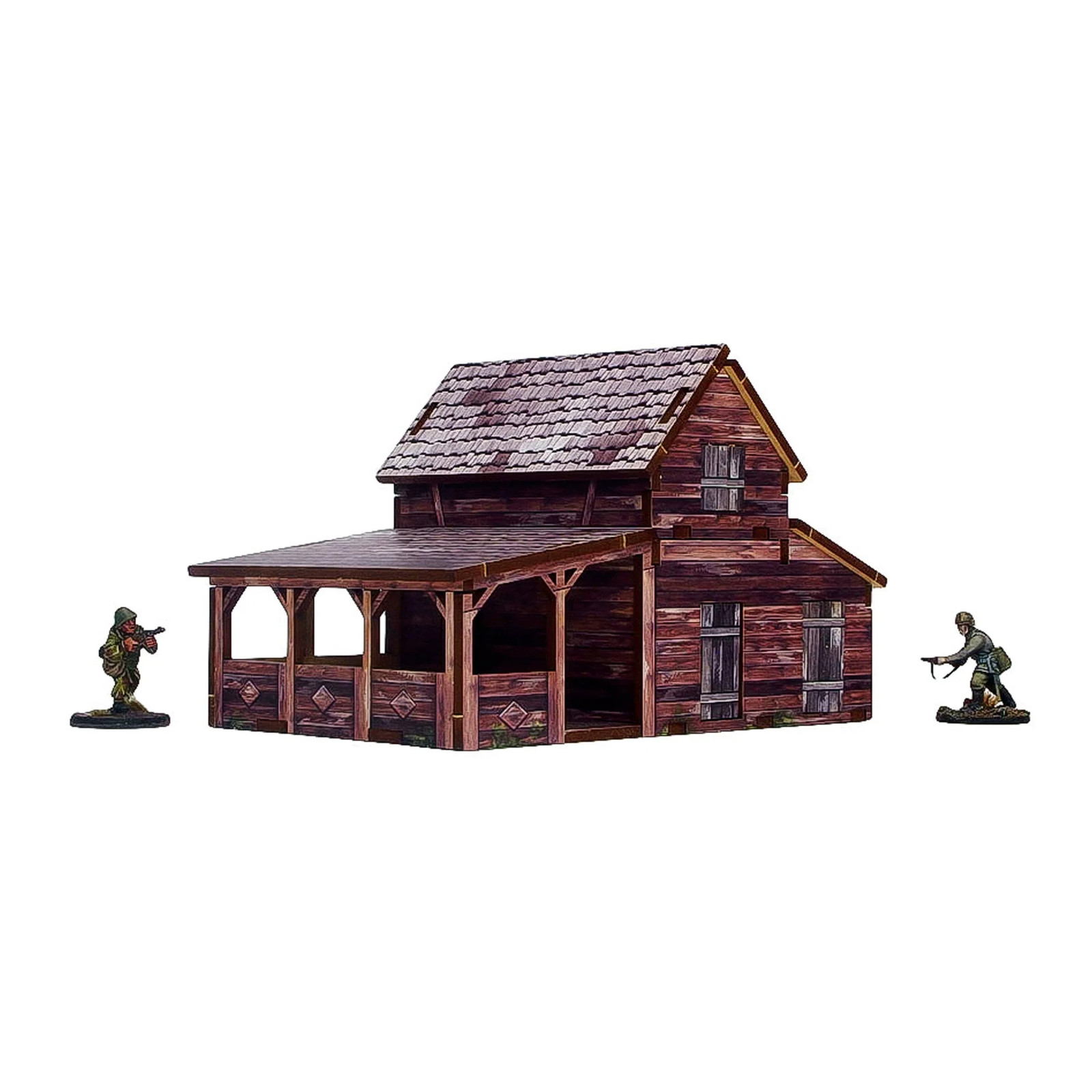 Micro Art Studio: WW2 Ostfront Village Workshop Pre-Painted