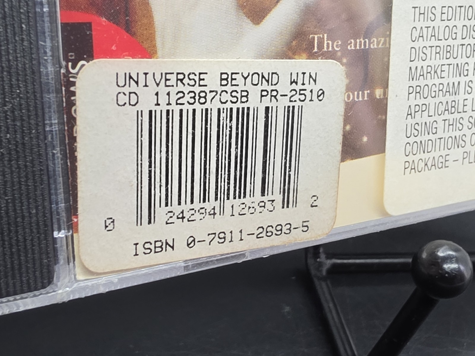 The Universe Beyond Mindscape Explora Quest CD-Rom Windows 95 New Sealed Rare