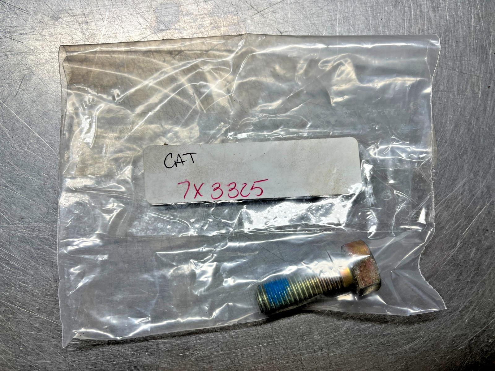 7X-3325   Genuine OEM  CAT   BOLT    Caterpillar   7X3325