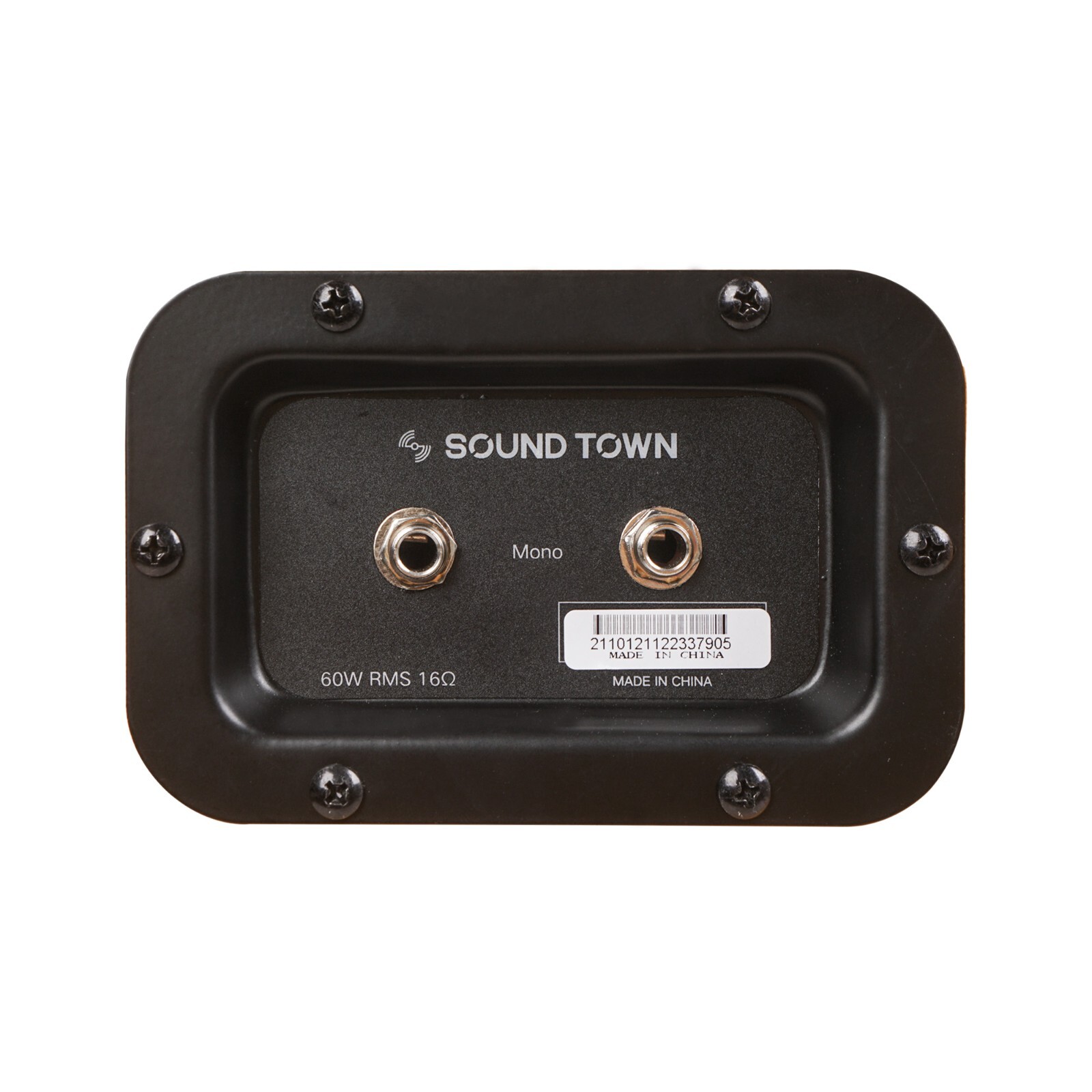 Sound Town 1 x 12" Empty Open-back Guitar Speaker Cabinet (GUC112OBBK-EC)
