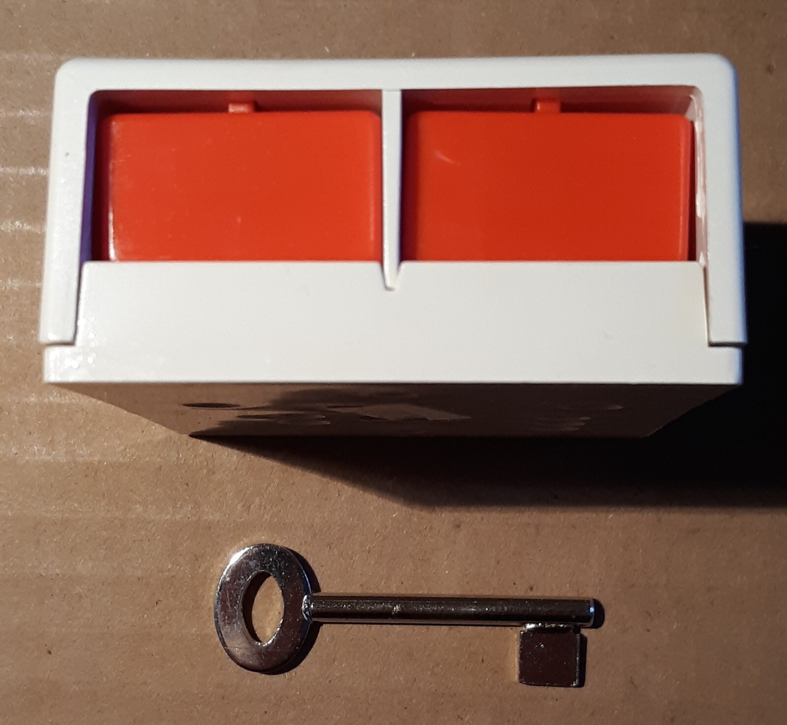 CQR DP-1 White Double Push PA Button - Panic Attack Button