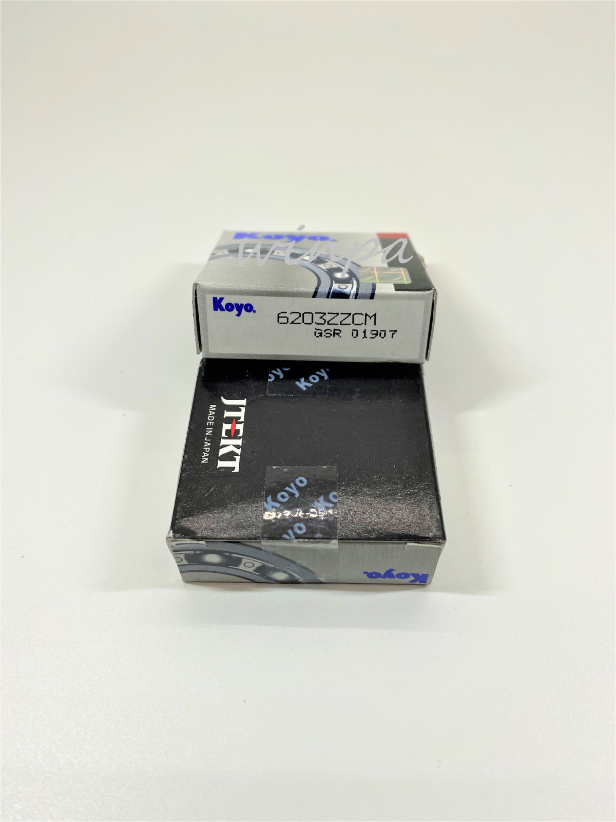 KOYO 2 x 6203-ZZ / Z C3 2 METAL SHIELDED BALL BEARING 17mm x 40mm x 12mm NEW