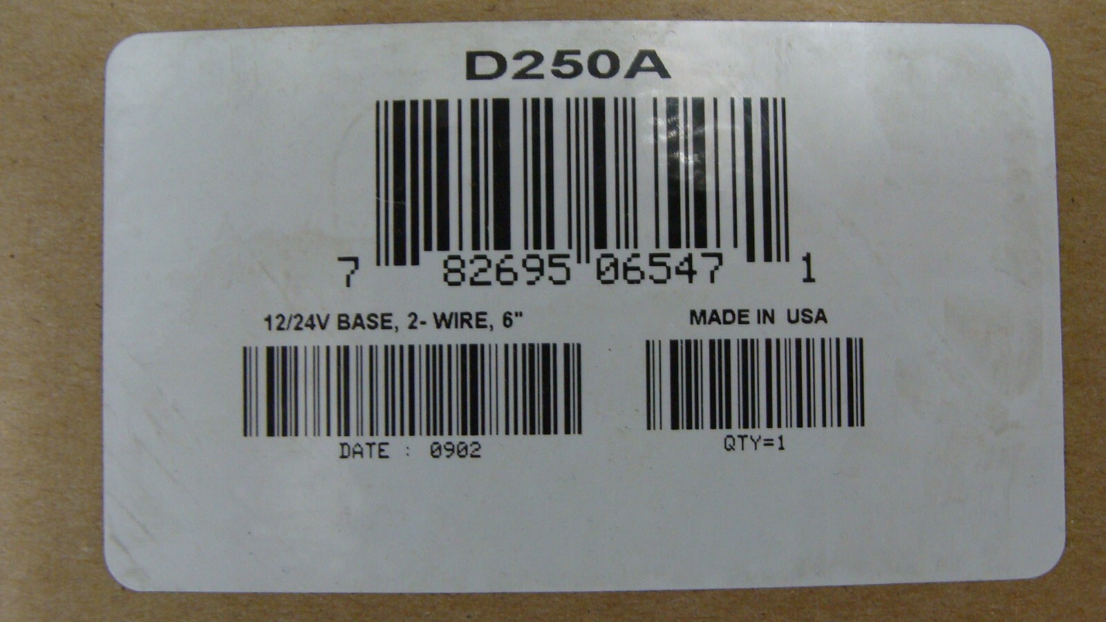 Bosch Security Systems D250A Fire Smoke Alarm Detector Base 6 Inches White NEW