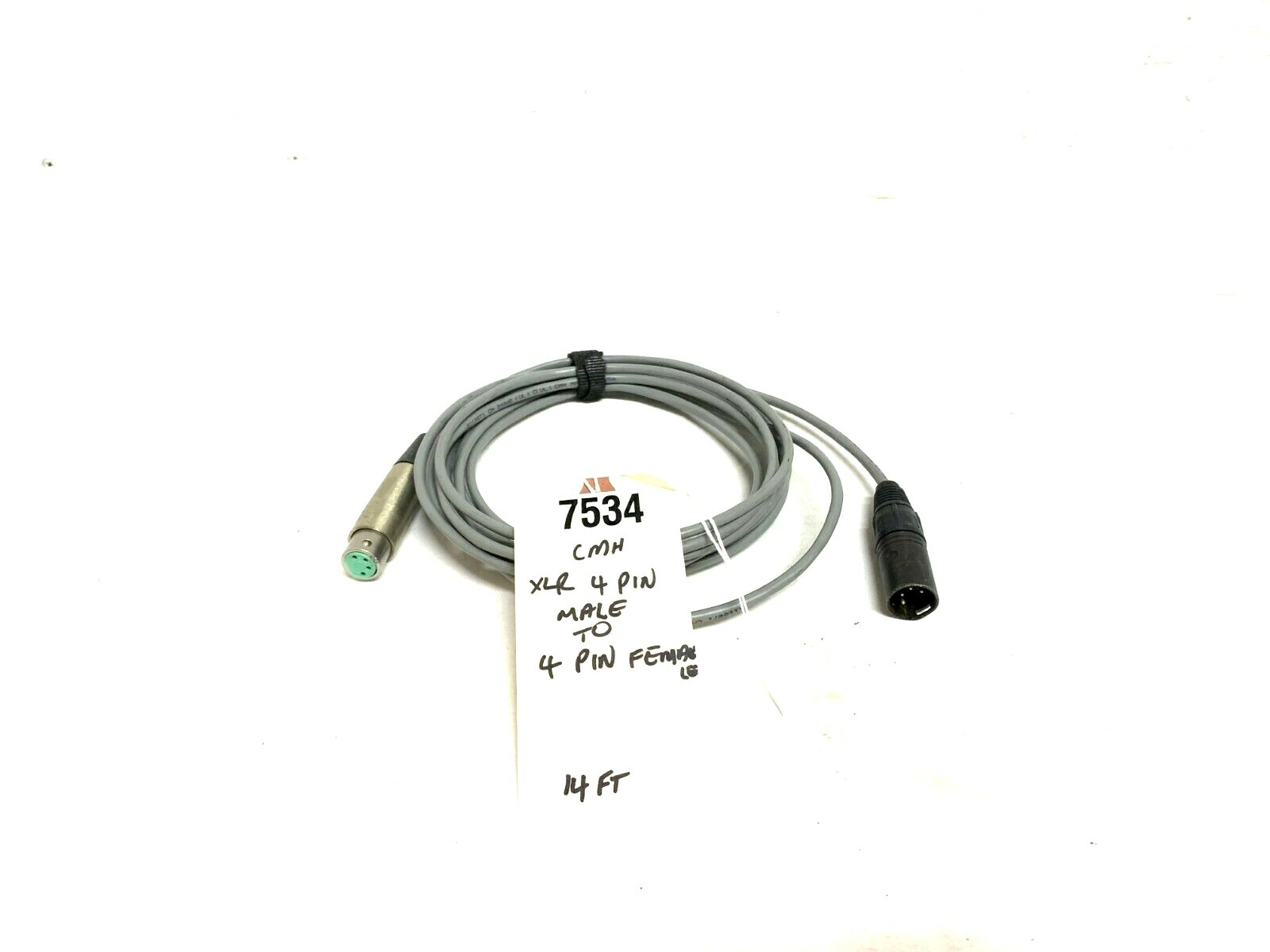 CMH 14FT XLR 4 PIN MALE TO XLR 4 PIN FEMALE #7534 (ONE)