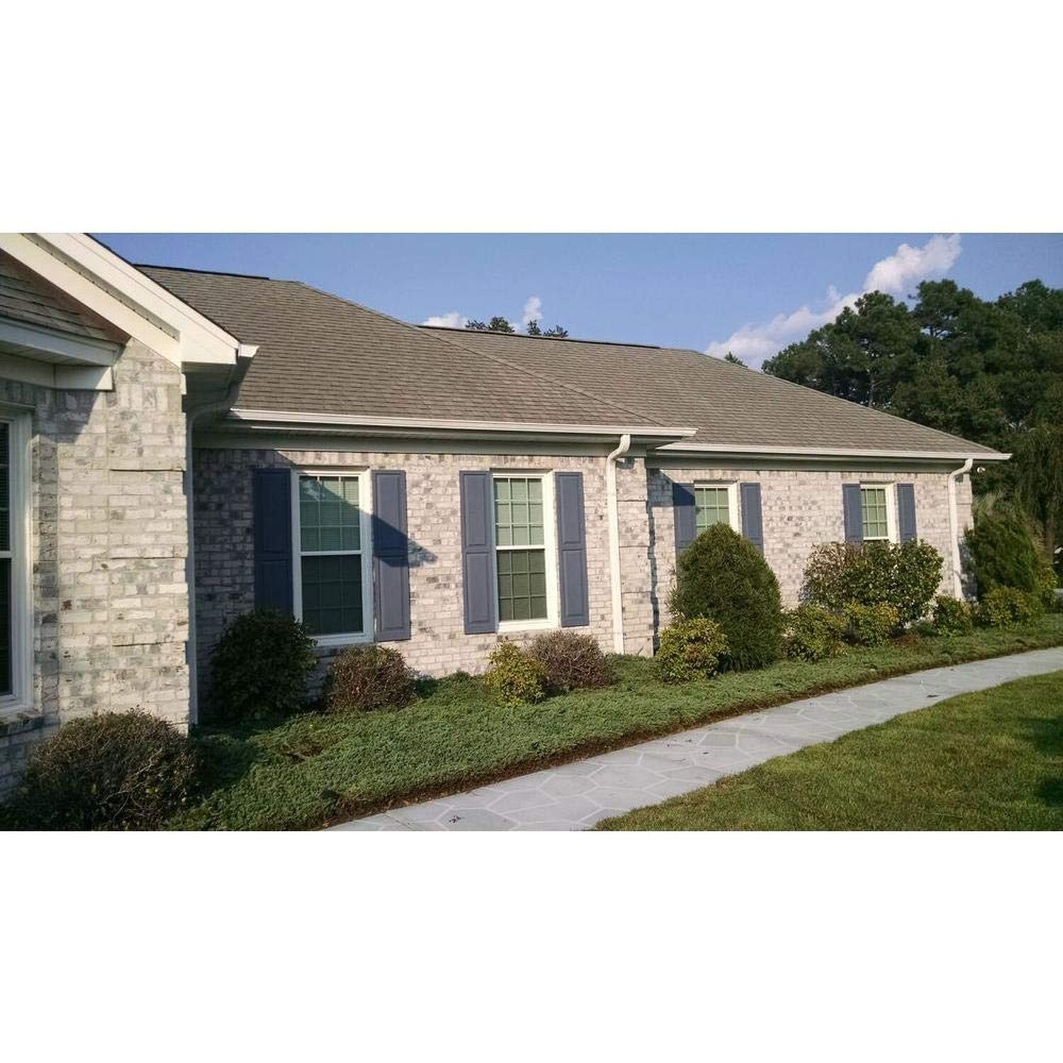 Ekena Millwork Lifetime Vinyl LP2S14X03100RD Standard Two Equal Panel Vinyls,...