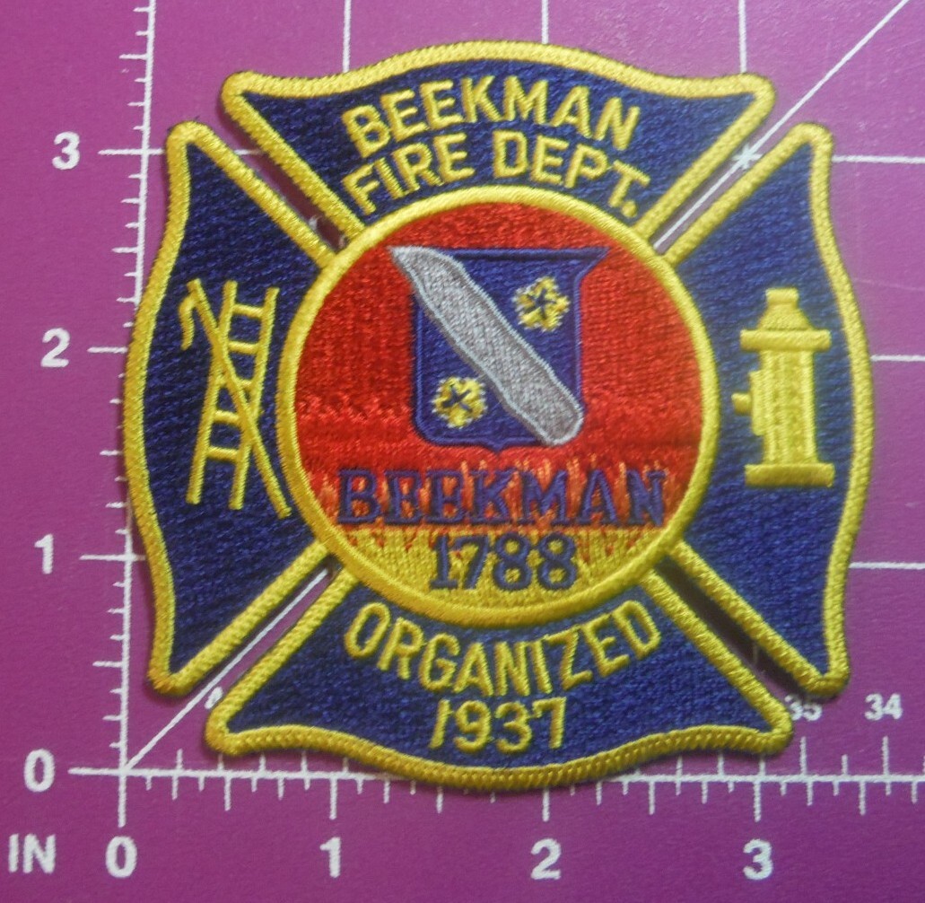 Beekman NY Fire department patch