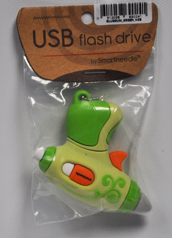 Smartneedle USB 4GB Glue Gun Green
