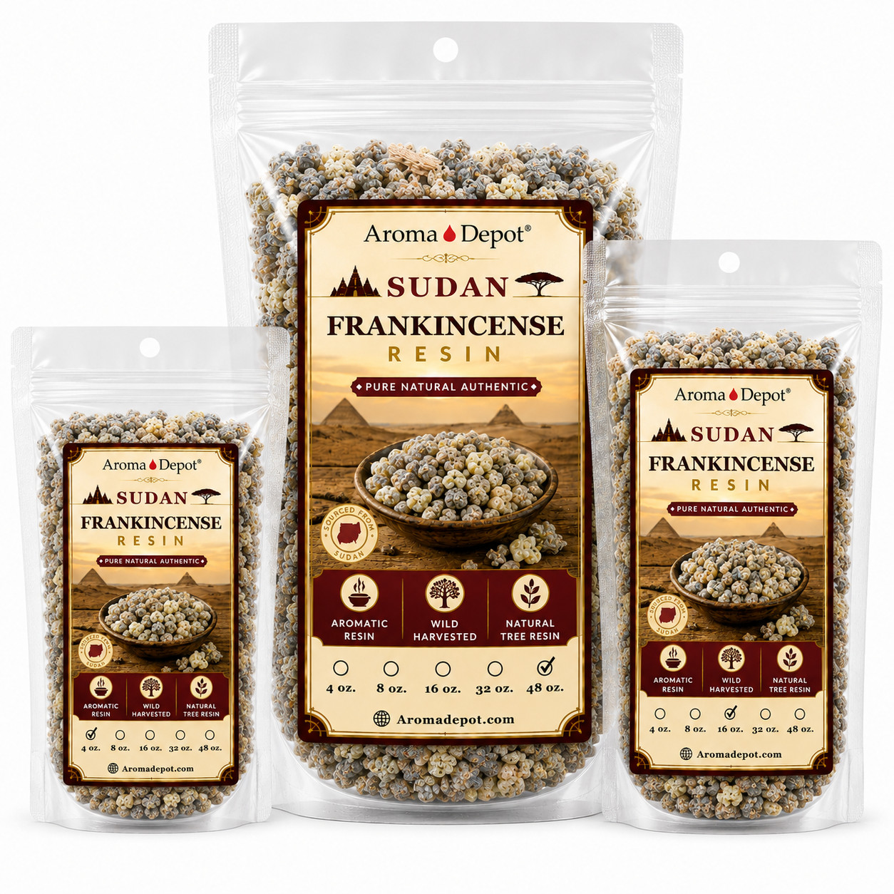 SUDAN Frankincense Resin Organic 100% Natural Pure Pale Boswellia Aromatic Tears