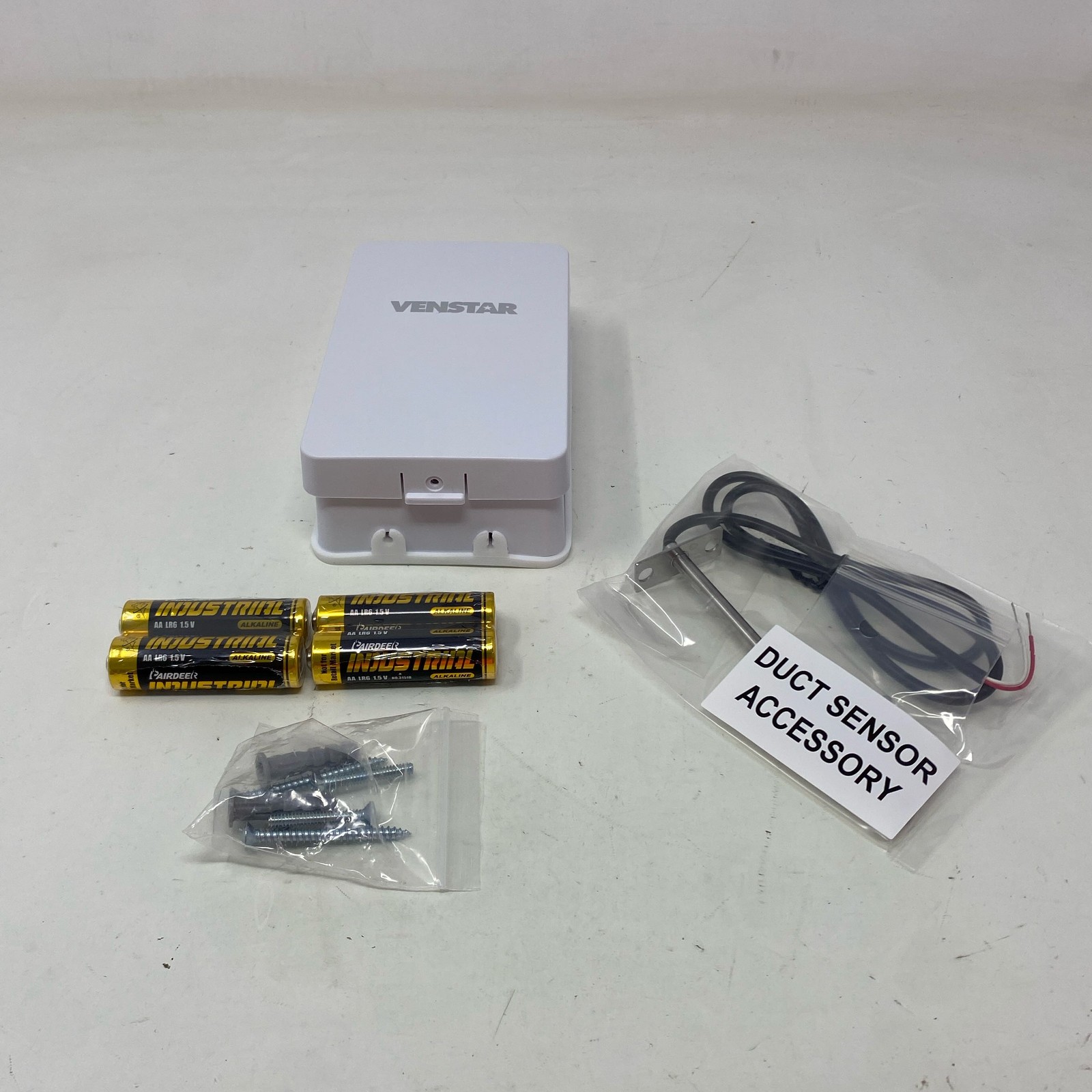 Venstar ACC-TSENWIFI Wireless Temperature Sensor + Duct Probe White