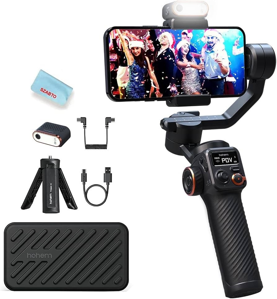 hohem iSteady M6 Kit Gimbal Stabilizer for Smartphone 3-Axis Phone Gimbal w/ AI™