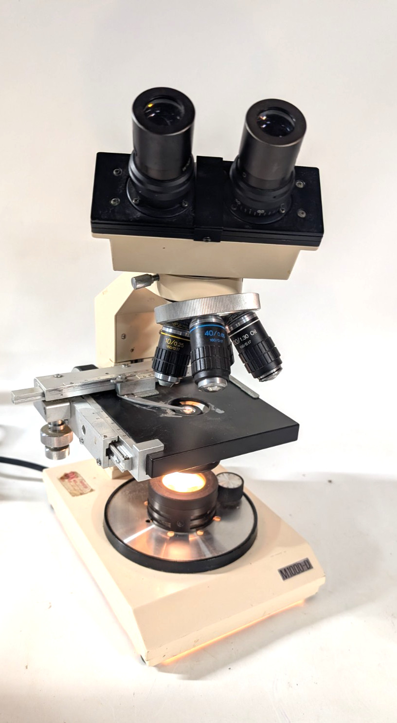 Swift Model M1000-D Microscope Appears Complete and Working PLEASE READ