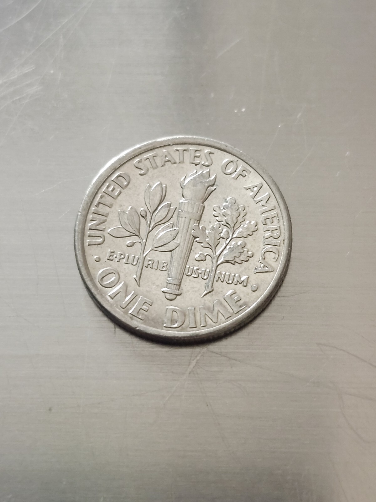 2000 P Roosevelt Dime Misaligned Die