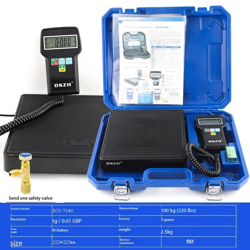 Electronic Scale for Refrigerant Charging High-precision Fluorine-filled Scale