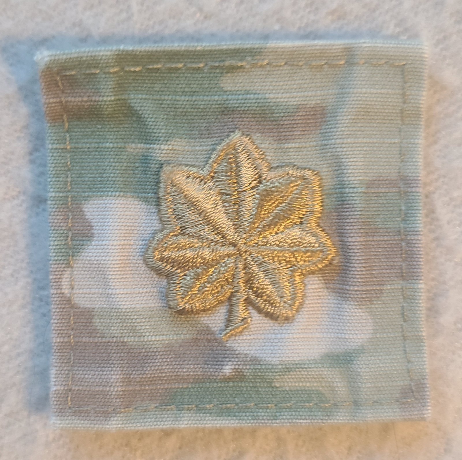 US Army MultiCam OCP Hook and Loop Major MAJ Rank OEF