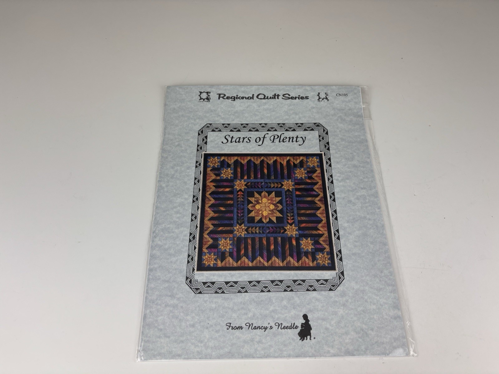 From Nancy’s Needle Regional Quilt Series Stars Of Plenty Needlepoint Pattern 1S