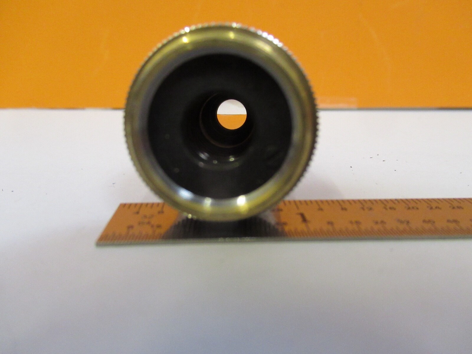 VICKERS ENGLAND OBJECTIVE 40X LENS OPTICS MICROSCOPE PART AS PICTURED &50-A-26
