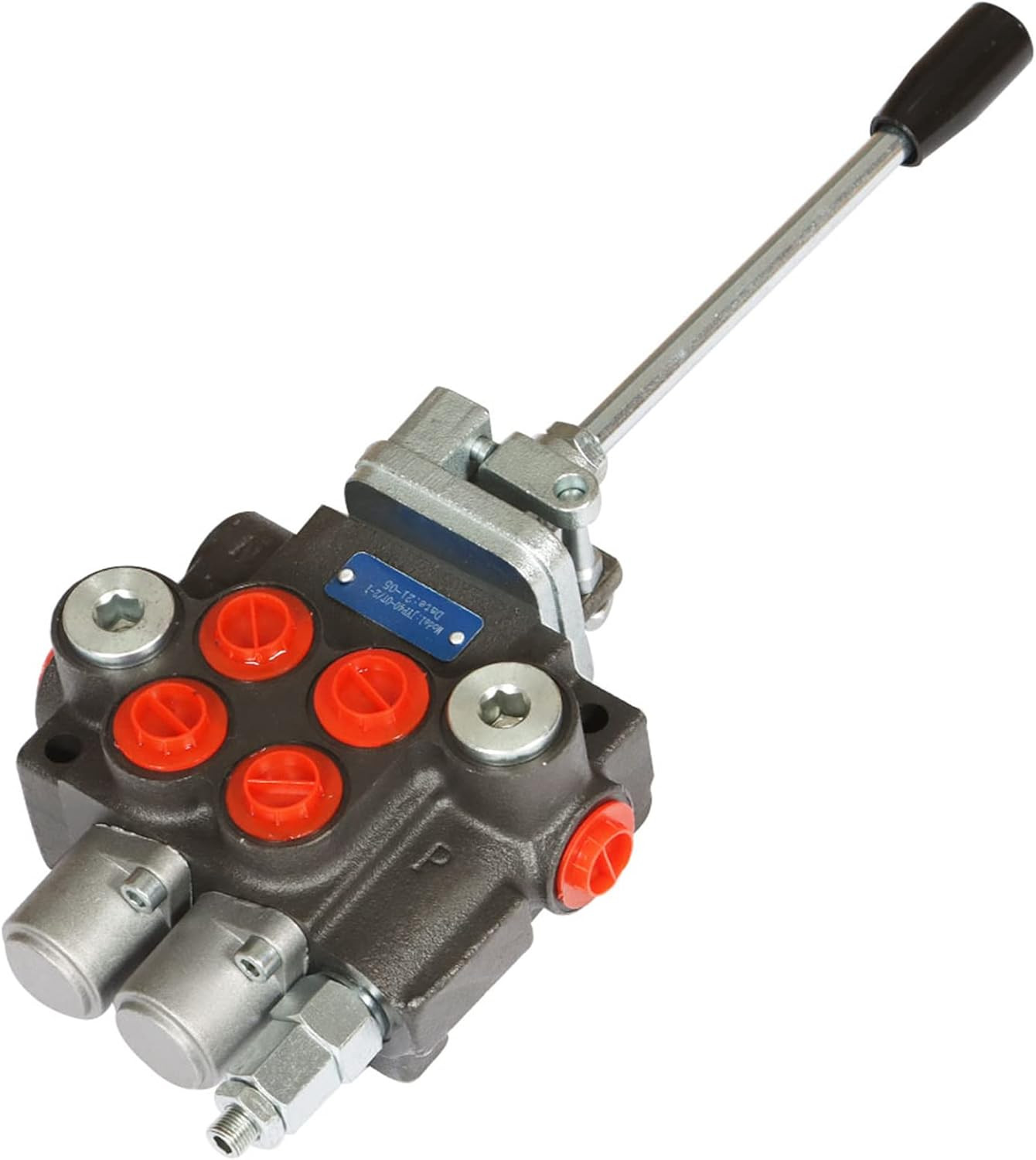 2 Spool 11GPM Hydraulic Control Valve 3600PSI BSPP Double Acting Hydraulic Direc
