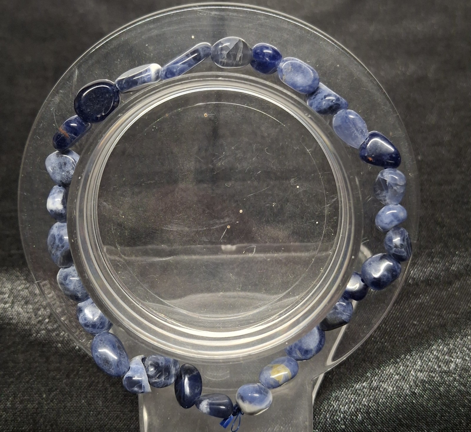 Sodalite Chip Bracelet Size 6 1/4 (BRC 20)