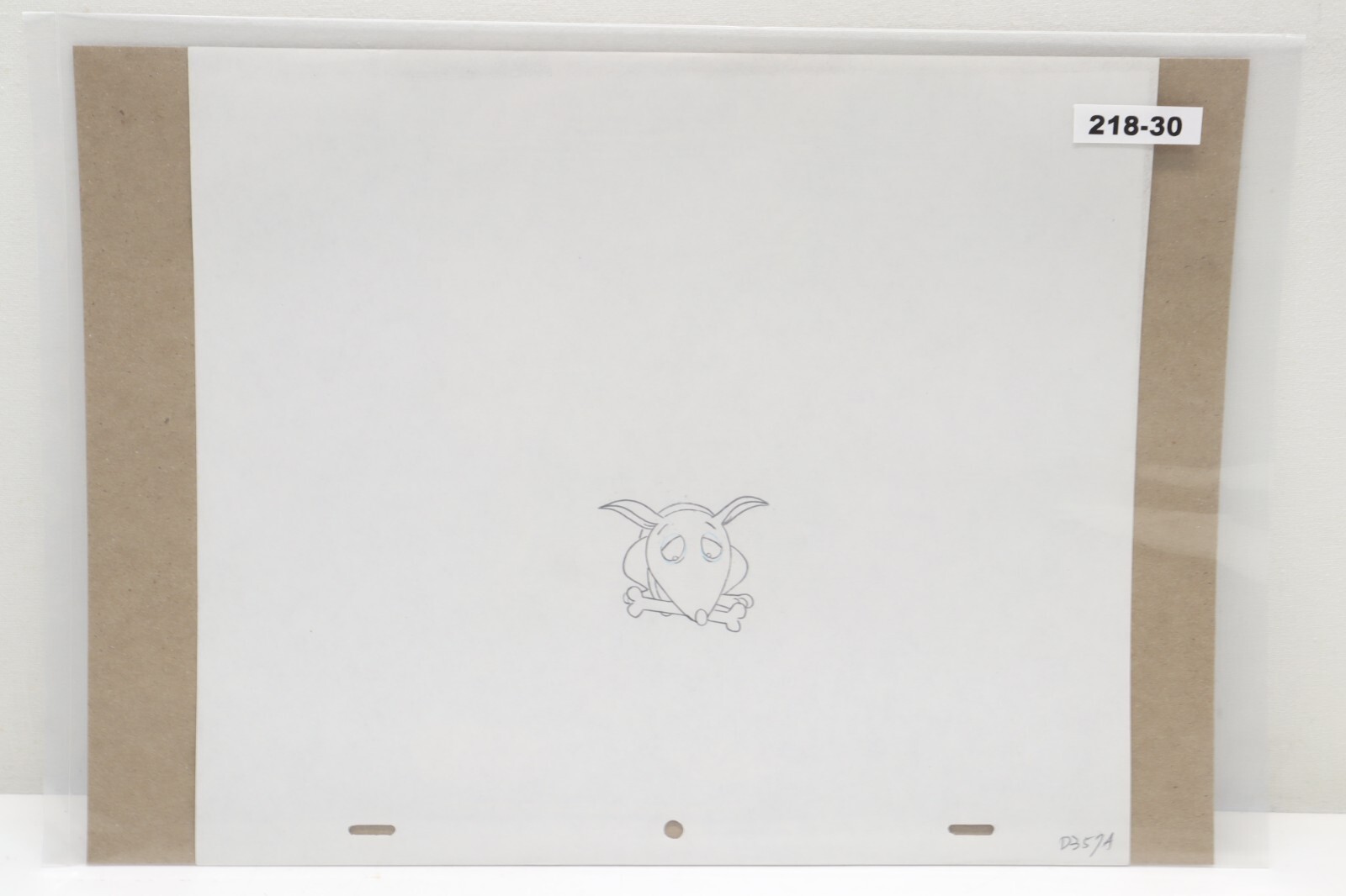 Family Dog Hand Drawn Animation Production Drawing Sketch Art (218-30)