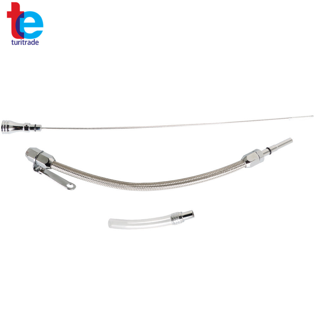LS Flexible Stainless Oil Dipstick For LSX LS1 LS2 LS2 LS6 4.8L 5.7L 6.0L 6.2L