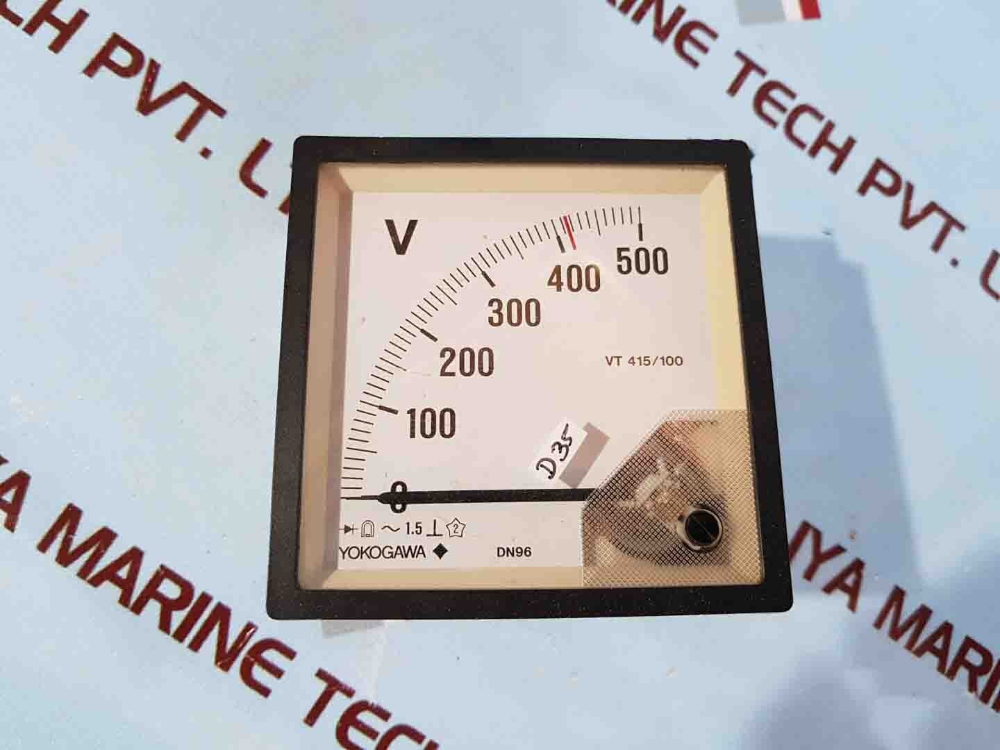 Yokogawa dn96a20 v00-n-l-bl/cj volt meter