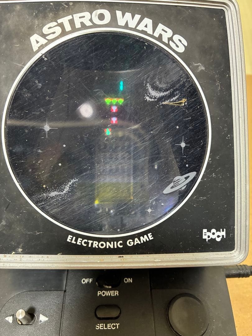 Epoch Electronic Game LCD Screen Retro Adapter Tested Working NO DUTY