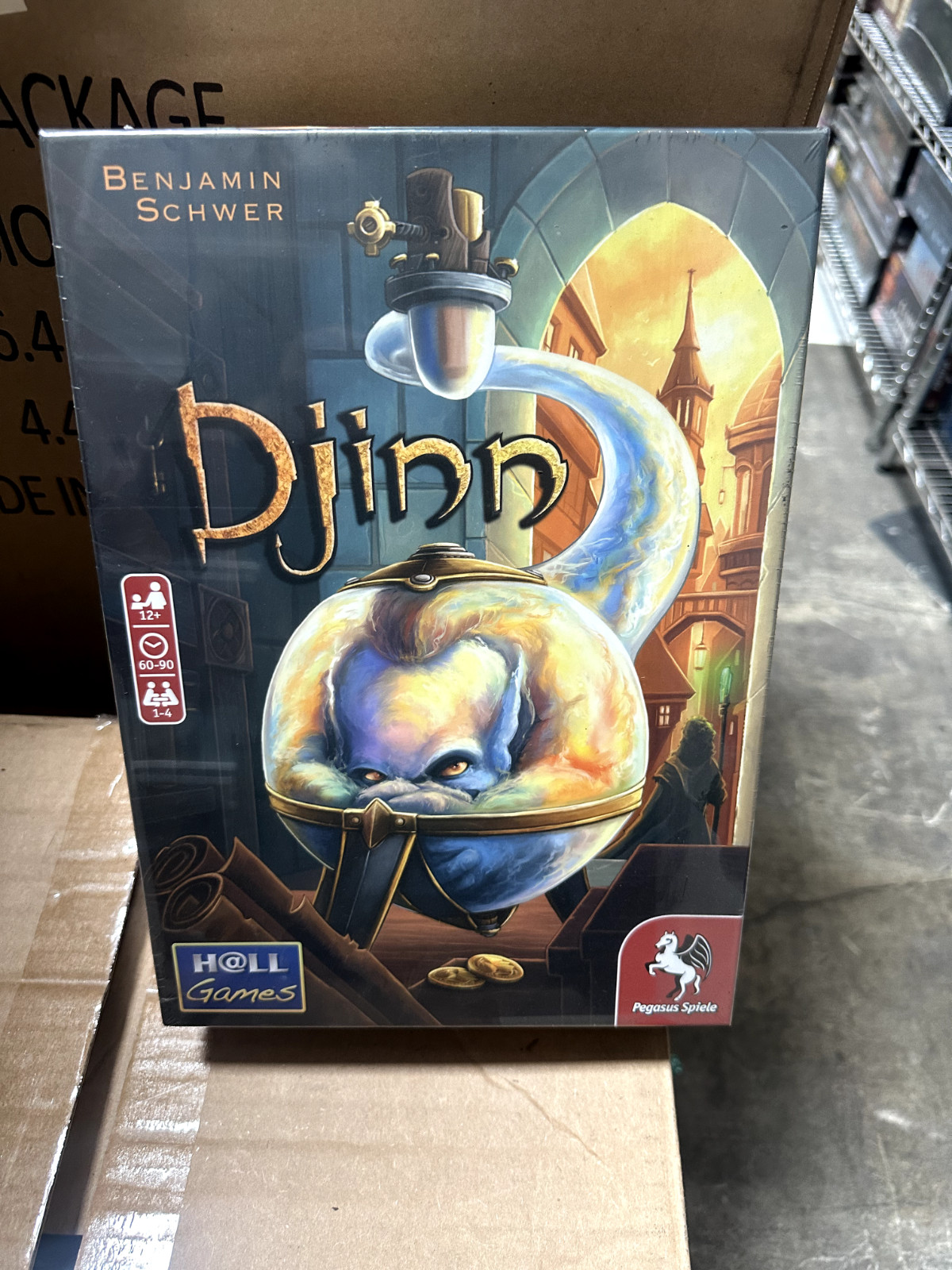 Djinn Board Game Pegasus Spiele NEW SEALED FREE SHIPPING