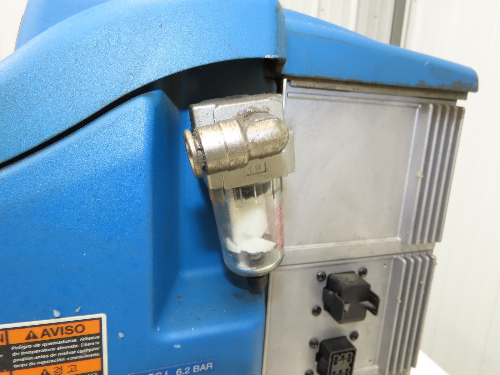 Nordson ProBlue 10 Hot Melt Glue Machine 480VAC 3Ph w/1039841 Transformer Base